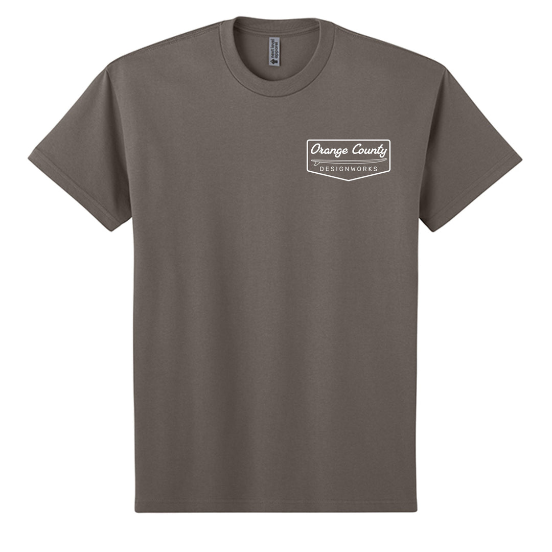 OCDW Vintage Surf T-Shirt - T-Shirt - Shiitake - OC Designworks