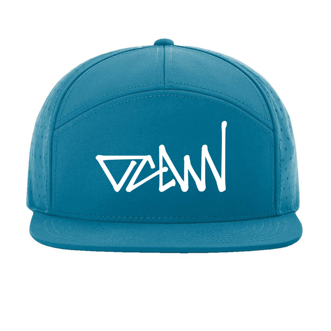 OCDW White Cannon Hat - Hats - Pool Blue - OC Designworks