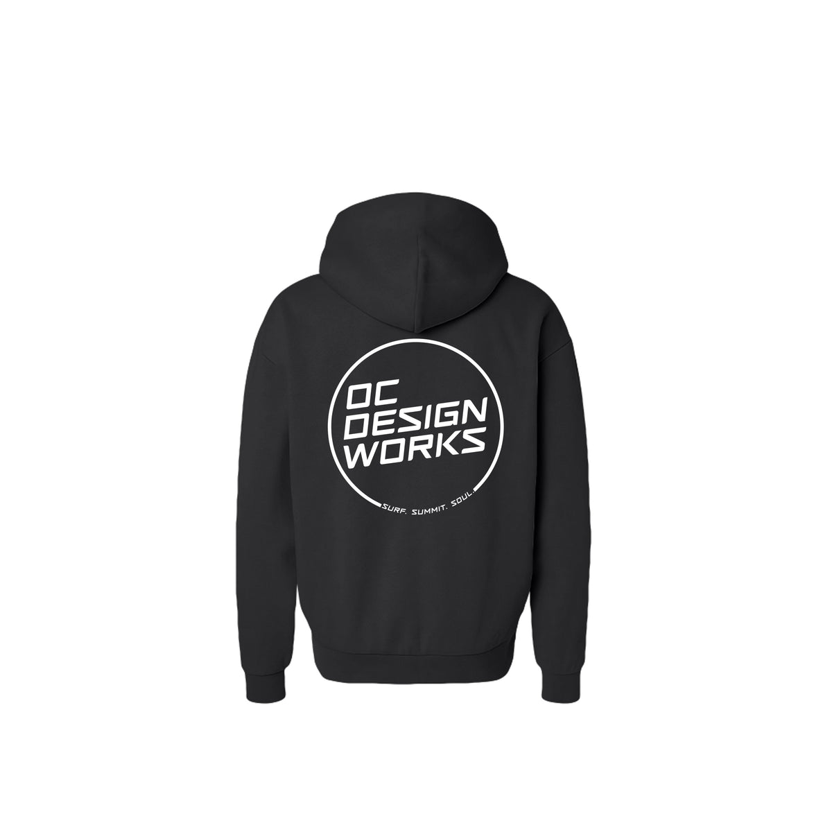 OCDW White Line Hoodie (Heavyweight) - Hoodie - Black - OC Designworks