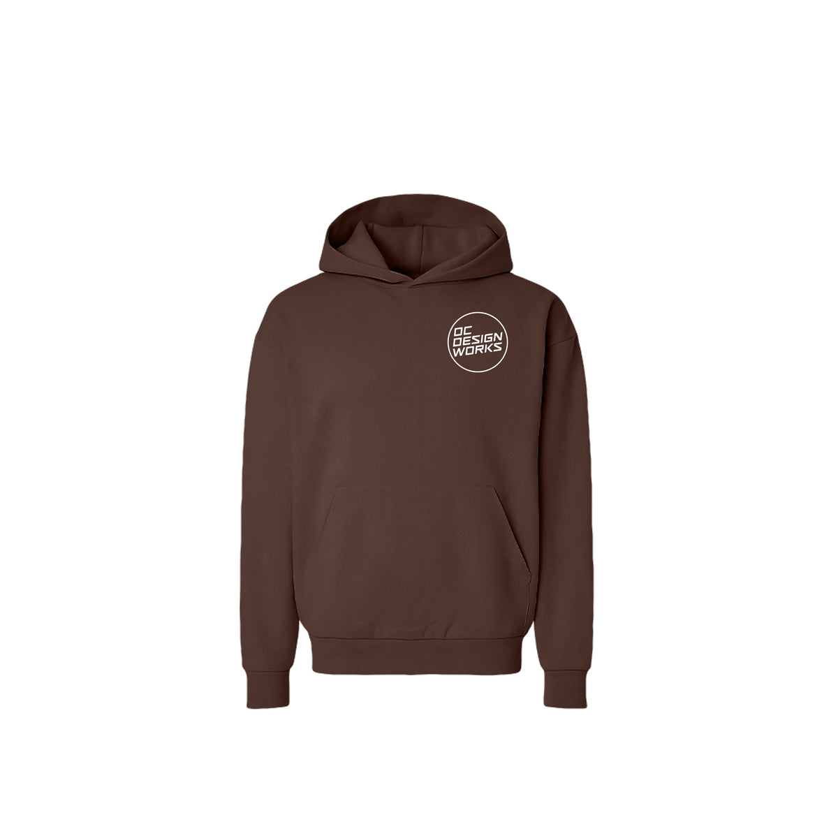 OCDW White Line Hoodie (Heavyweight) - Hoodie - Brown - OC Designworks