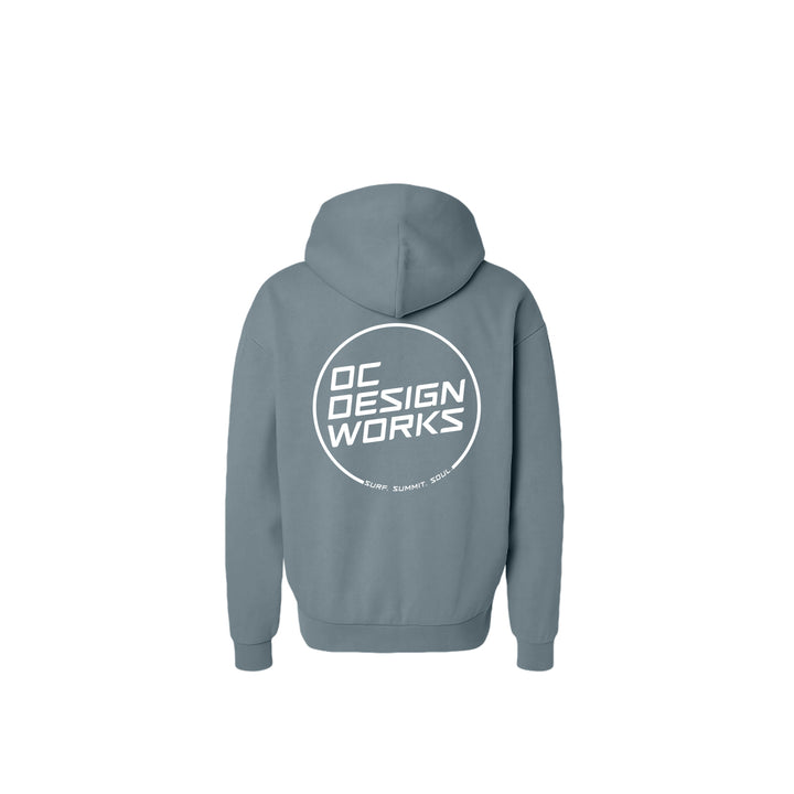OCDW White Line Hoodie (Heavyweight) - Hoodie - Blue Magic - OC Designworks