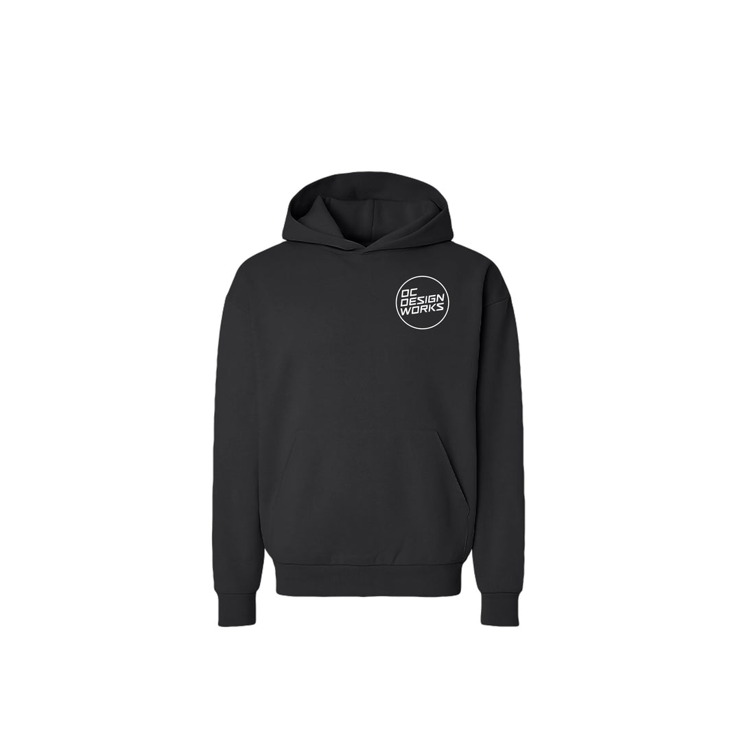 OCDW White Line Hoodie (Heavyweight) - Hoodie - Black - OC Designworks