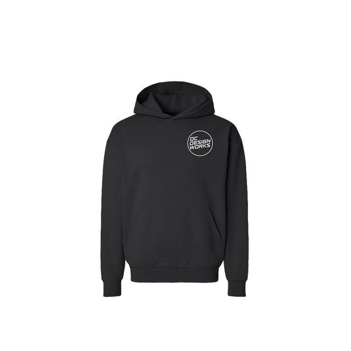 OCDW White Line Hoodie (Heavyweight) - Hoodie - Black - OC Designworks