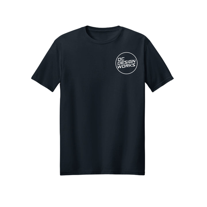 OCDW White Line T-Shirt (Lightweight) - T-Shirt - Black - OC Designworks