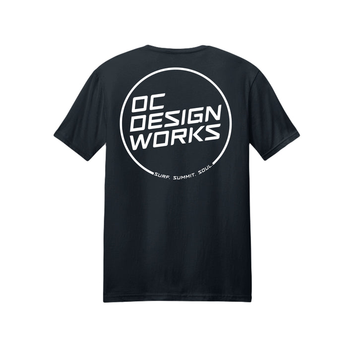 OCDW White Line T-Shirt (Lightweight) - T-Shirt - Black - OC Designworks