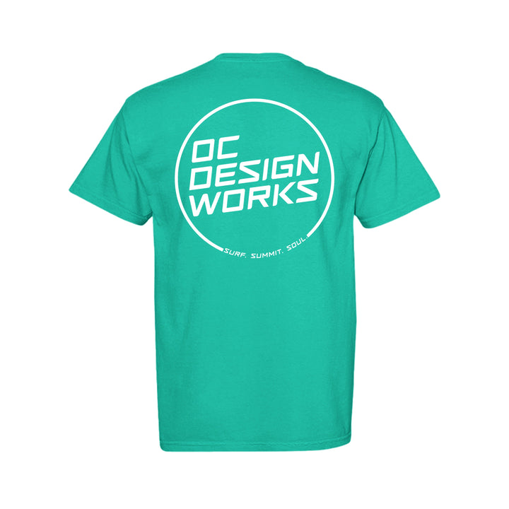 OCDW White Line T-Shirt (Midweight) - T-Shirt - BLACK - OC Designworks