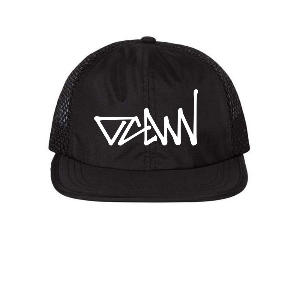 OCDW White Mesh Hat - Hats - Black - OC Designworks