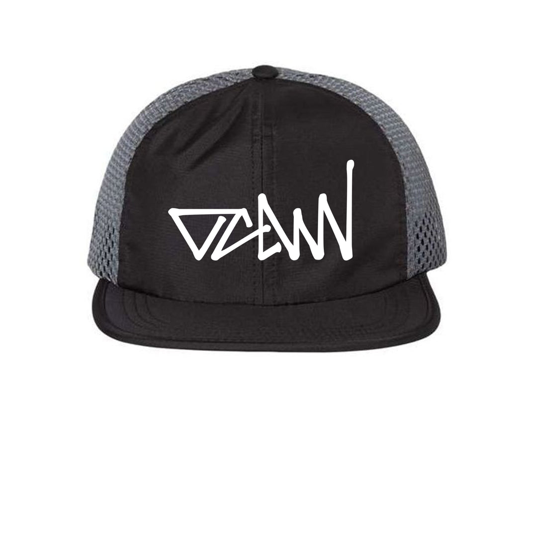 OCDW White Mesh Hat - Hats - Black/ Charcoal - OC Designworks