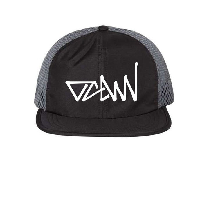 OCDW White Mesh Hat - Hats - Black/ Charcoal - OC Designworks