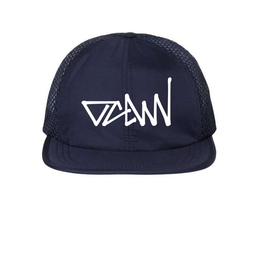 OCDW White Mesh Hat - Hats - Navy - OC Designworks