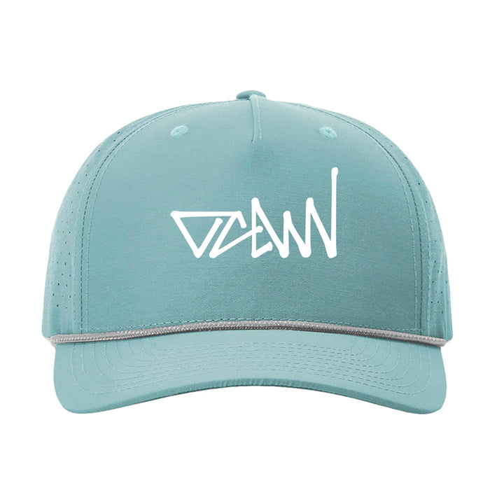 OCDW White Shuji 355R Hat - Hats - Smoke Blue/ Grey White - OC Designworks
