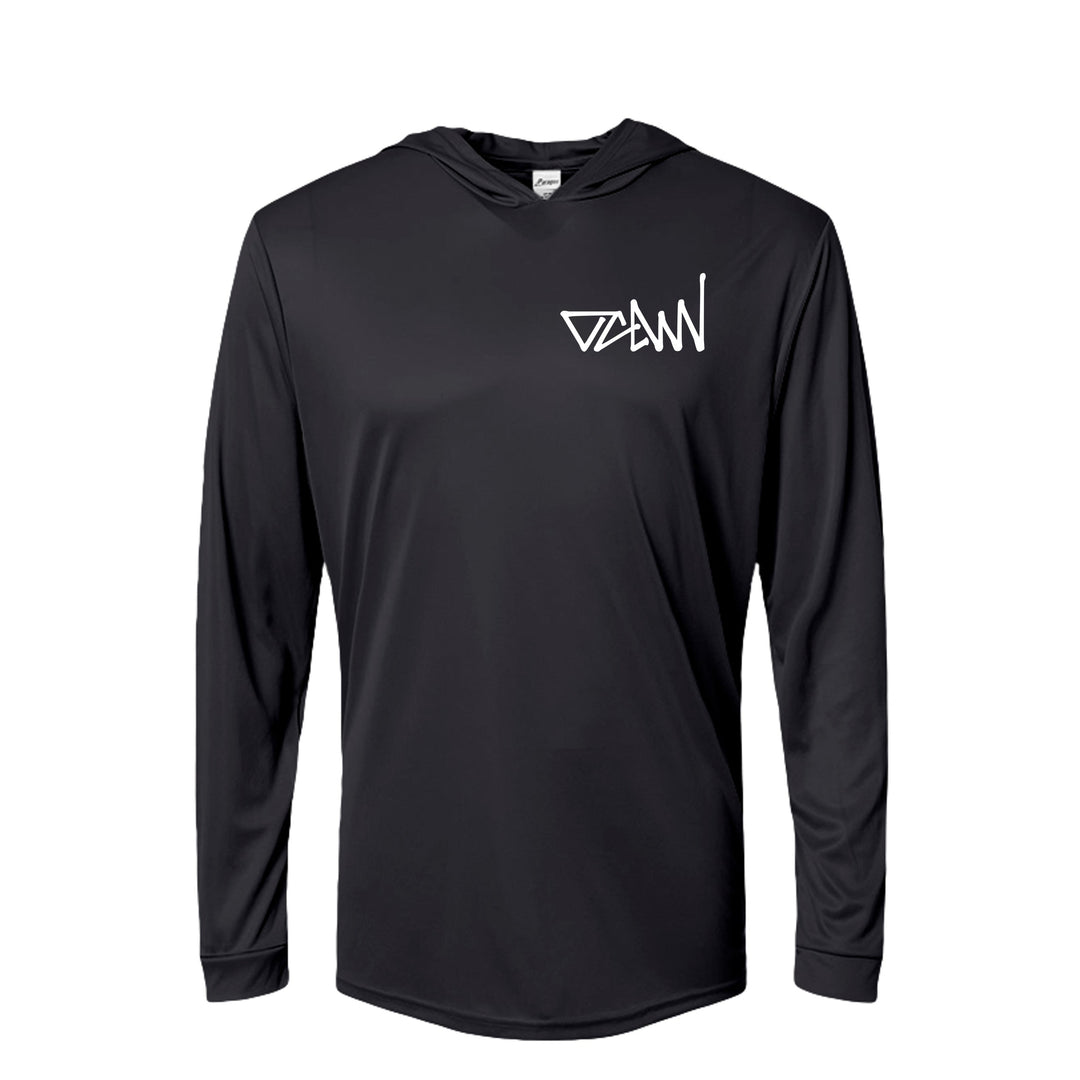OCDW White Shuji LS Hooded Jersey - Jersey - Black - OC Designworks