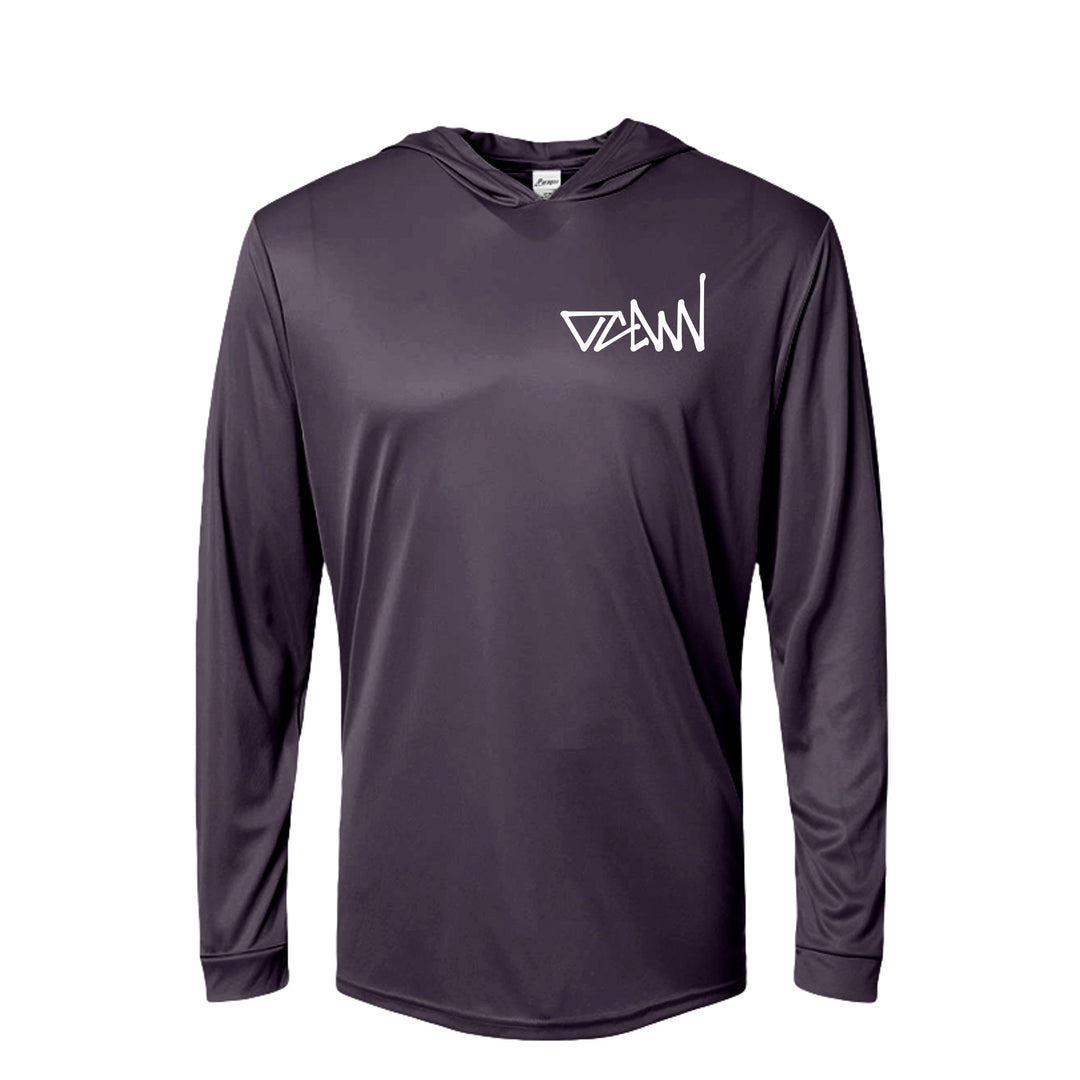 OCDW White Shuji LS Hooded Jersey - Jersey - Graphite - OC Designworks