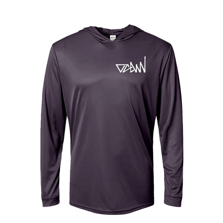OCDW White Shuji LS Hooded Jersey - Jersey - Graphite - OC Designworks