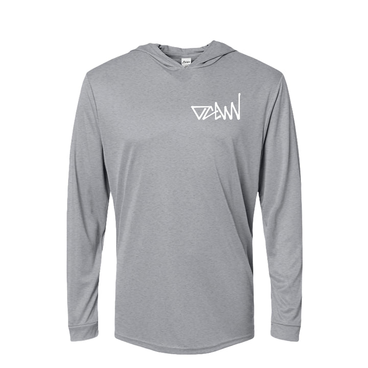 OCDW White Shuji LS Hooded Jersey - Jersey - Heather Grey - OC Designworks