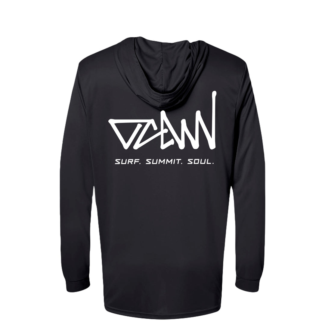 OCDW White Shuji LS Hooded Jersey - Jersey - Black - OC Designworks