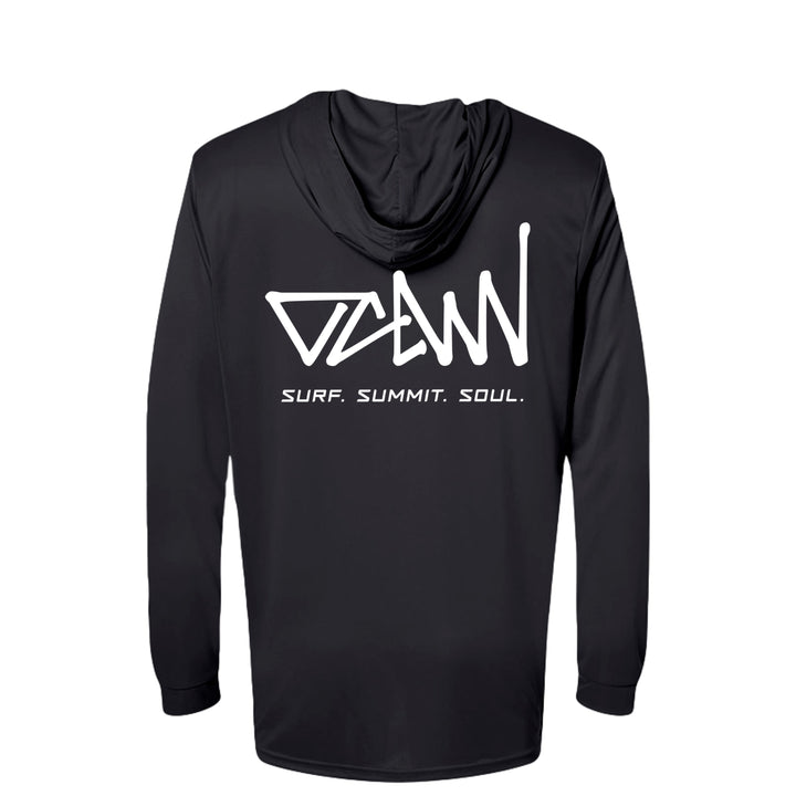 OCDW White Shuji LS Hooded Jersey - Jersey - Black - OC Designworks