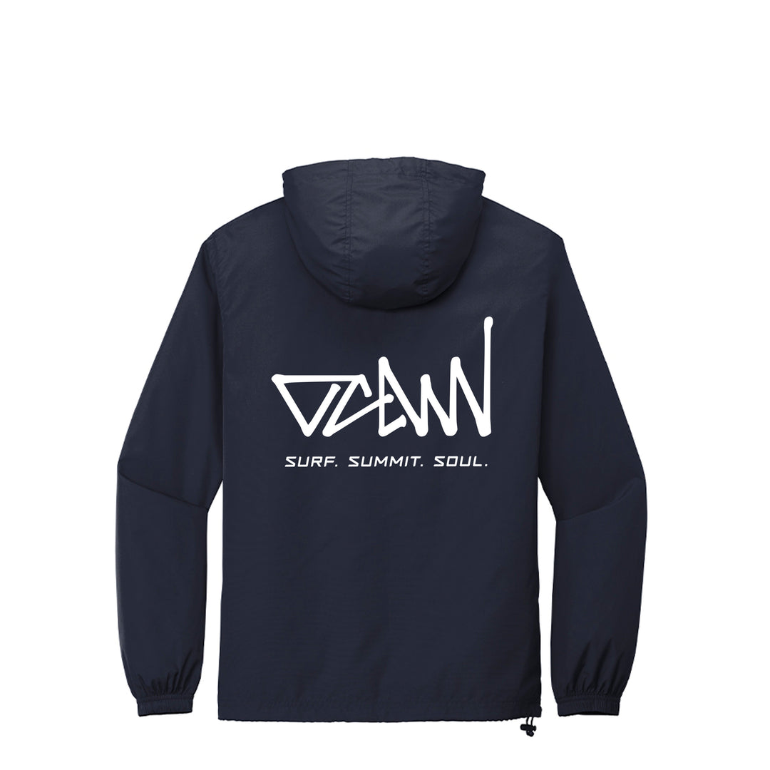 OCDW White Shuji Packable Anorak - Jacket - True Navy - OC Designworks