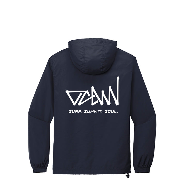 OCDW White Shuji Packable Anorak - Jacket - True Navy - OC Designworks