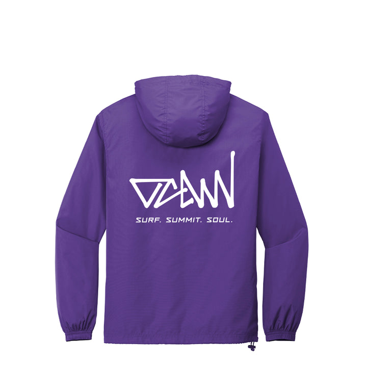 OCDW White Shuji Packable Anorak - Jacket - Purple - OC Designworks