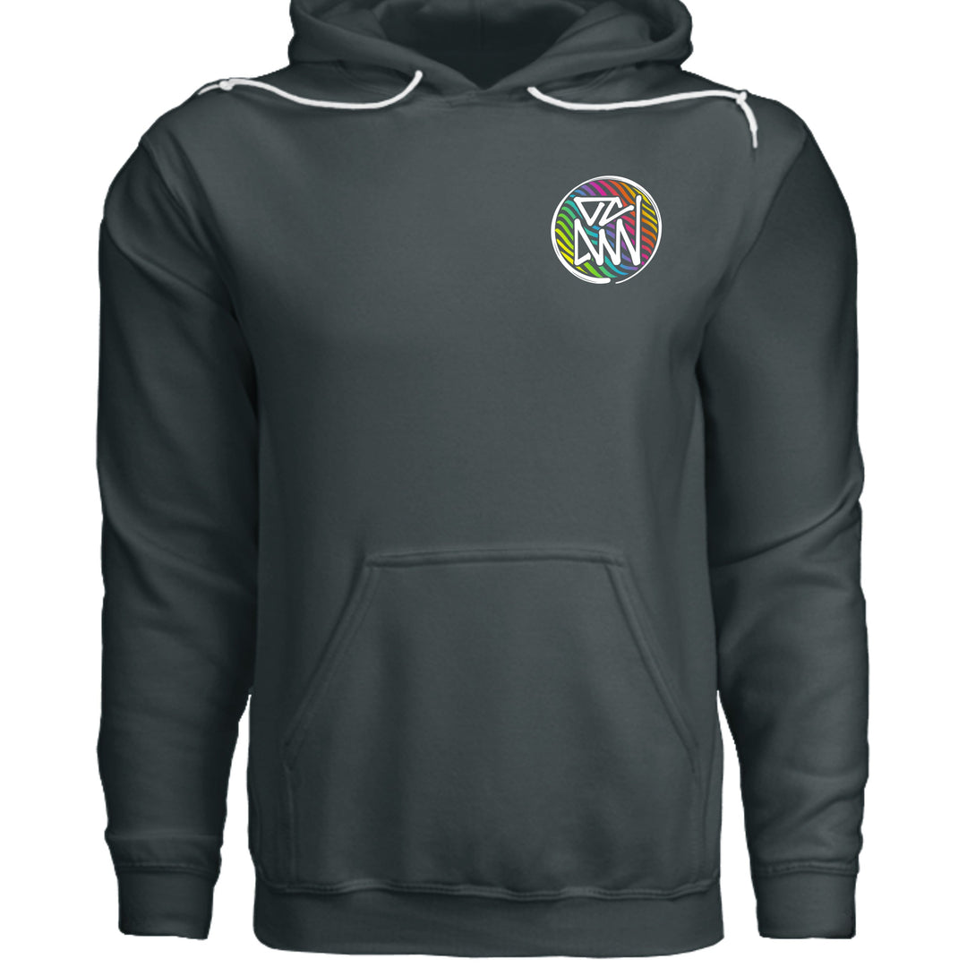 Rainbow Parrot Hoodie - Sweatshirt - Atlantic - OC Designworks