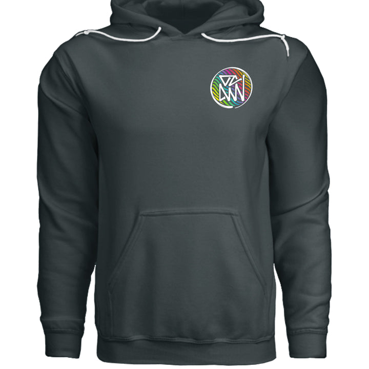 Rainbow Parrot Hoodie - Sweatshirt - Atlantic - OC Designworks