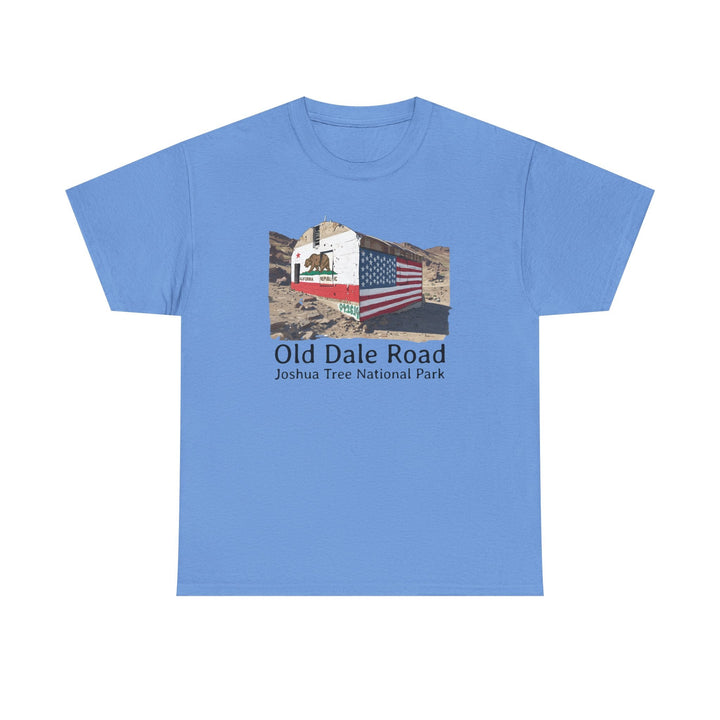 Vintage Joshua Tree "Old Dale Road" T-Shirt — Sunset Mine - T-Shirt - Carolina Blue - OC Designworks