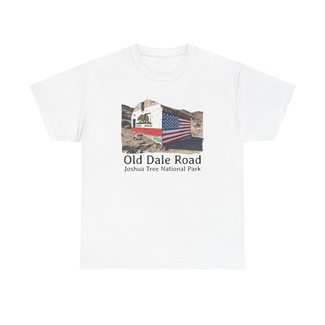 Vintage Joshua Tree "Old Dale Road" T-Shirt — Sunset Mine - T-Shirt - White - OC Designworks