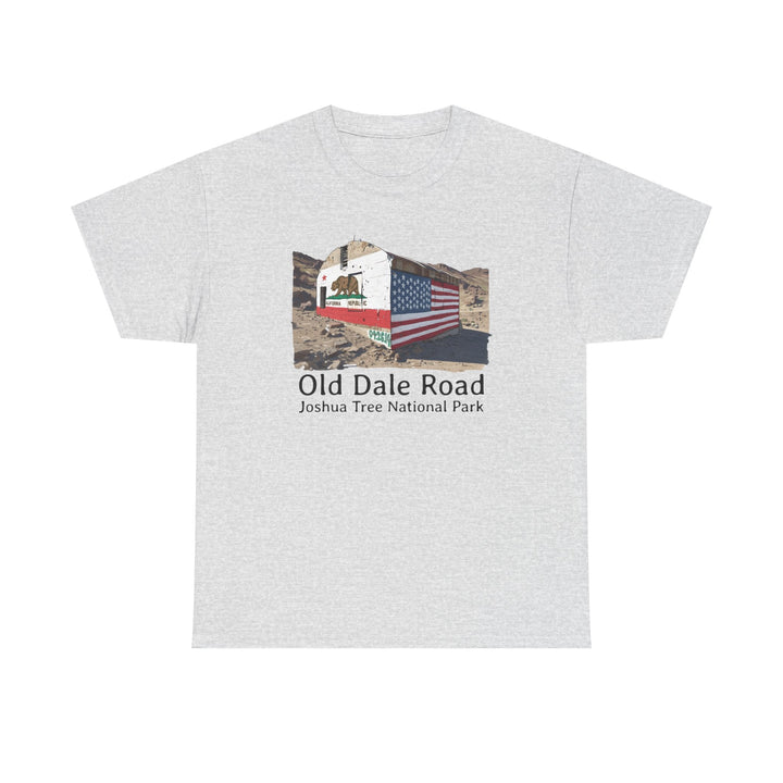 Vintage Joshua Tree "Old Dale Road" T-Shirt — Sunset Mine - T-Shirt - Ash - OC Designworks