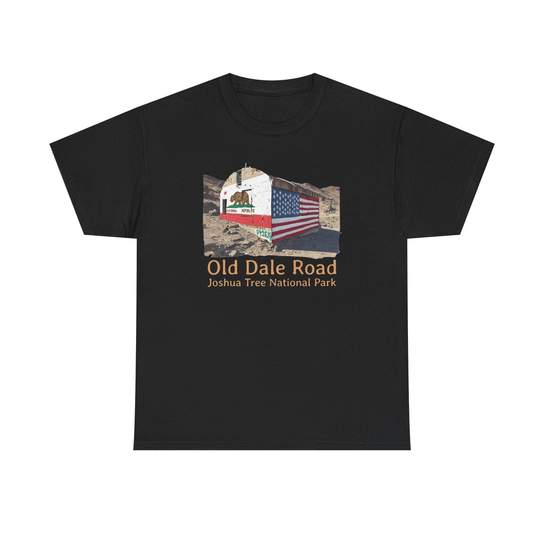 Vintage Joshua Tree "Old Dale Road" T-Shirt — Sunset Mine - T-Shirt - Black - OC Designworks