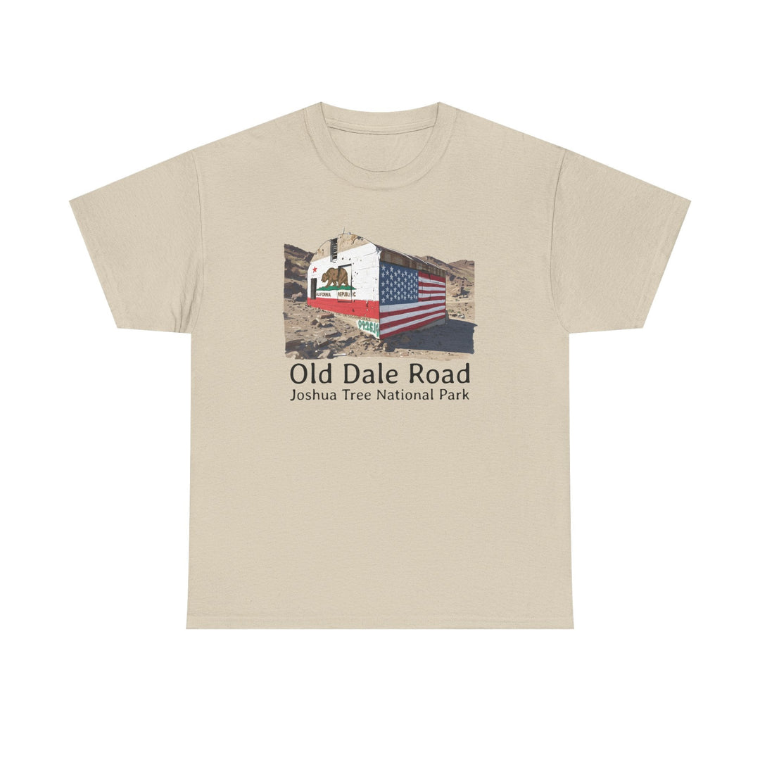 Vintage Joshua Tree "Old Dale Road" T-Shirt — Sunset Mine - T-Shirt - Sand - OC Designworks
