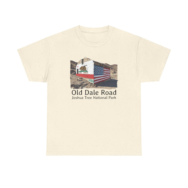 Vintage Joshua Tree "Old Dale Road" T-Shirt — Sunset Mine - T-Shirt - Natural - OC Designworks